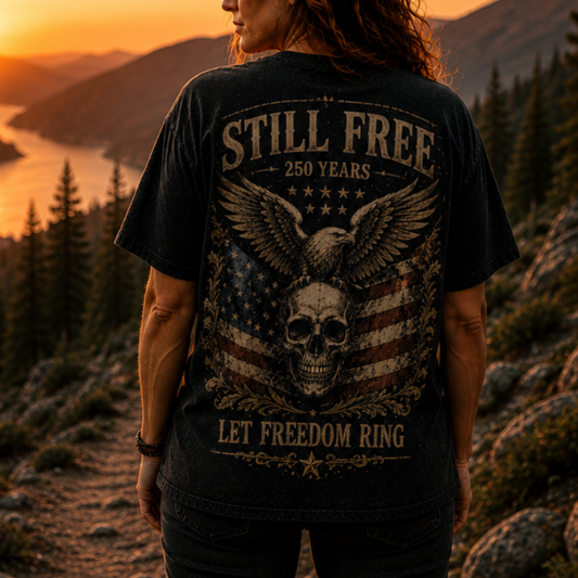 Still Free 250 Years Let Freedom Ring T-Shirt